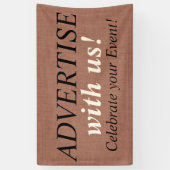 Linen Canvas naadloos patroon 2 + uw ideeën Spandoek (Verticaal)