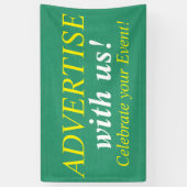 Linen Canvas naadloos patroon 3 + uw ideeën Spandoek (Verticaal)