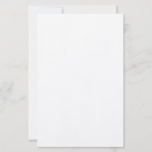 Linen Classical Minimal Professional Plain Briefpapier (Achterkant)