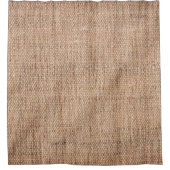 Linen duck coarse grain canvas crumpled vignette t douchegordijn (Voorkant)