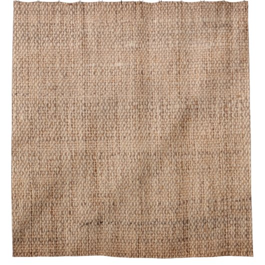Linen duck coarse grain canvas crumpled vignette t douchegordijn (Voorkant)