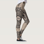 Linen en kant leggings (Rechts)