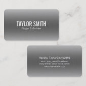 Linen Fade II Visitekaartje (Voorkant / Achterkant)