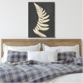 Linen Fern Canvas Afdruk (Insitu (Slaapkamer))