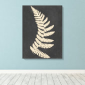 Linen Fern Canvas Afdruk (Insitu (Houten vloer))
