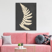 Linen Fern Canvas Afdruk (Insitu (Woonkamer))