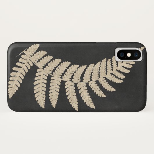 Linen Fern Case-Mate iPhone Case (Achterkant (horizontaal))