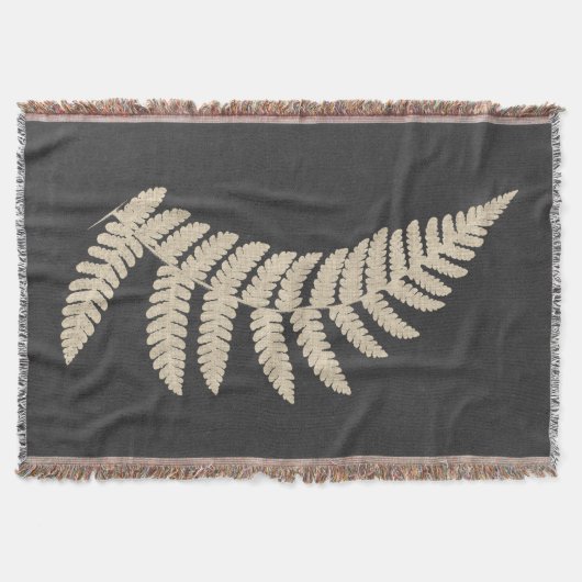 Linen Fern Deken (Voorkant)