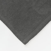 Linen Fern Fleece Deken (Hoek)