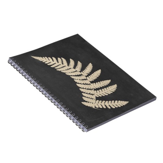 Linen Fern Notitieboek (Rechterzijde)