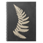 Linen Fern Notitieboek (Voorkant)