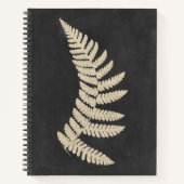 Linen Fern Notitieboek (Voorkant)