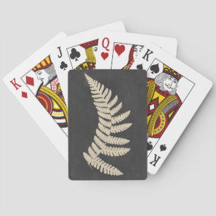 Linen Fern Pokerkaarten