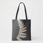 Linen Fern Tote Bag (Voorkant)