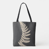 Linen Fern Tote Bag (Achterkant)