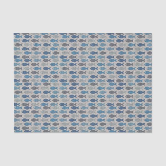 Linen Fish Tissuepapier (Voorkant)