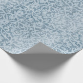 Linen-getande damaspatroon cadeaupapier (Hoek)