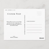 linen- Lake Tahoe California Mountain Forest Usa Briefkaart (Achterkant)