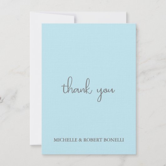 Linen Modern Handgeschreven grafische kaart Hartel (Voorkant)