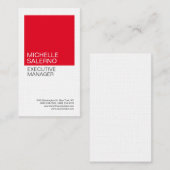 Linen Plain Professional minimalistisch aangepast  Visitekaartje (Voorkant / Achterkant)