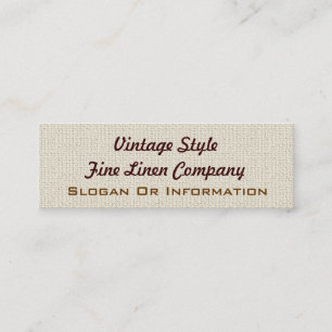 Linen Small Visitekaartjes