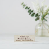 Linen Small Visitekaartjes (Staand voorkant)