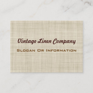  Linen-Visitekaartjes Visitekaartje