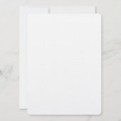 Linen Wedding Professional Minimalist Modern Plain Save The Date (Achterkant)