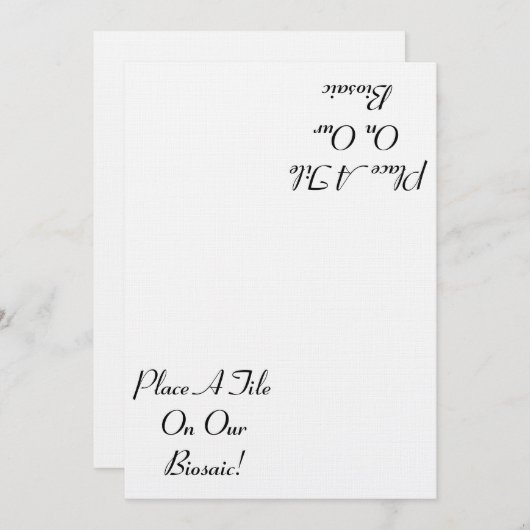 Linen White (Voorkant / Achterkant)