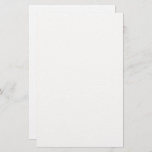 Linen White Briefpapier (Voorkant / Achterkant)
