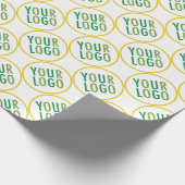 Linen Wrapping Paper Custom Logo-Branded Bulk Cadeaupapier (Hoek)