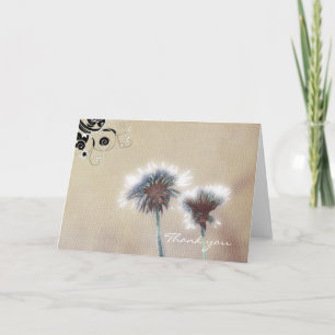 Linenbloemen Bedankkaart