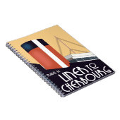 Liner aan Cherbourg Notitieboek (Rechterzijde)