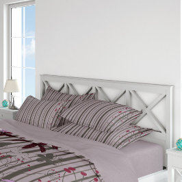 Liner Bloem Grijs Accent Kussen