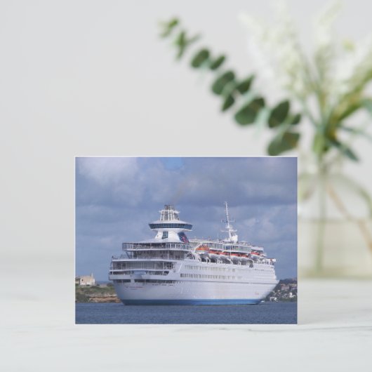 Liner Destiny Briefkaart (Staand voorkant)