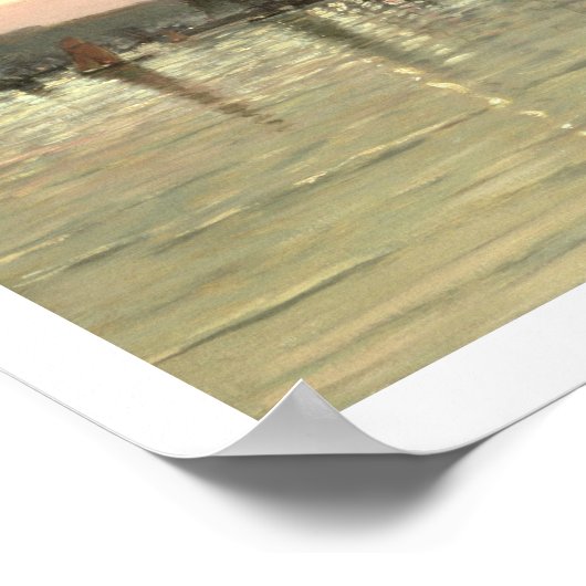 Liner en andere verzending vóór het standbeeld van poster (Hoek)