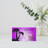 Liner en eiland visitekaartje (Staand voorkant)