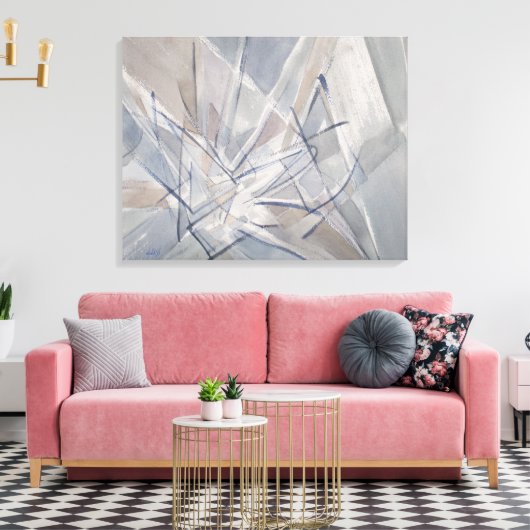 Lines Appraised Canvas Afdruk (Insitu (Woonkamer))