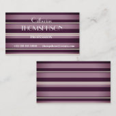 Lines Elegant Visitekaartjes (Voorkant / Achterkant)