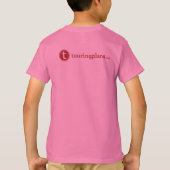 Lines Girls' Youth T-Shirt (Achterkant)