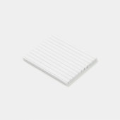 Lines Grey Post-it® Notes (Schuin)