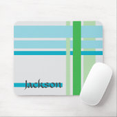 Lines in Blue and Lines in Green Muismat (Met muis)