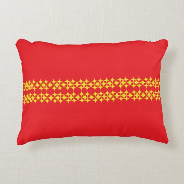 Lines of Stars Accent Pillow Kussen (Voorkant)