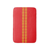 Lines of Stars Bath Mat (Voorkant Verticaal)