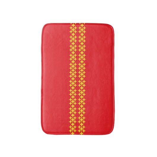 Lines of Stars Bath Mat (Voorkant Verticaal)