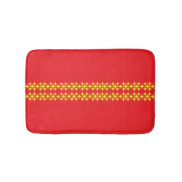 Lines of Stars Bath Mat