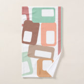 Lines & Rectangles Bad Handdoek (Handdoek)