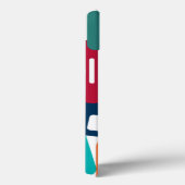 Lines & Rectangles Case-Mate iPhone Case (Achterkant / Rechts)