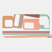 Lines & Rectangles Case-Mate iPhone Case (Achterkant (horizontaal))