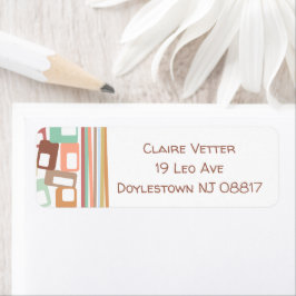 Lines & Rectangles Etiket